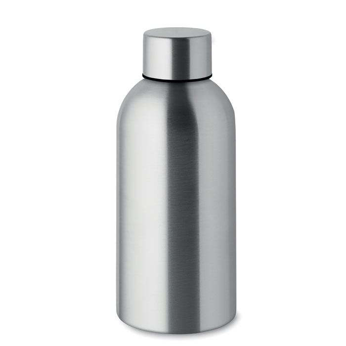 Bouteille recyclée personnalisée 500ml ATHENA MID Argent mat